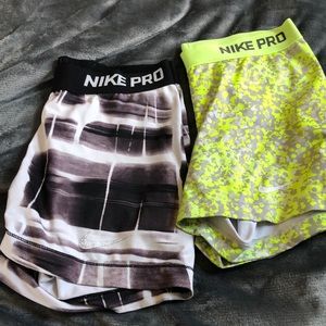 Nike pro shorts